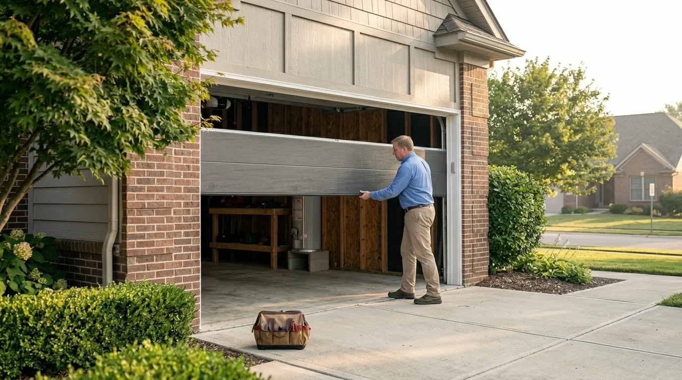 Garage door work by Weston Garage Door Pros in Weston, FL