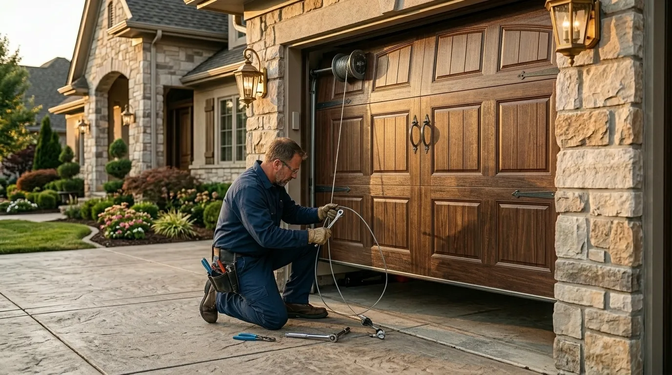 Garage door work by Weston Garage Door Pros in Weston, FL
